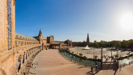 Séville, Espagne. Plaza de España